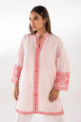 Stitched Lawn Embroidered Shirt
